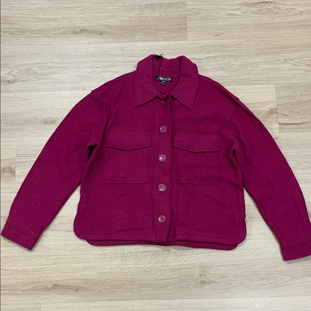Renuar Magenta Utility Jacket